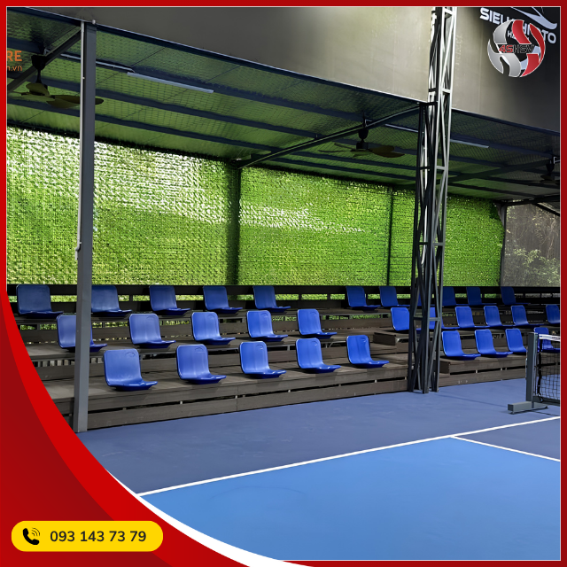 4S Hoàng Sa Việt – Dịch Vụ Cho Thuê Khán Đài Có Lắp Ghế Xem Pickleball Chuyên Nghiệp