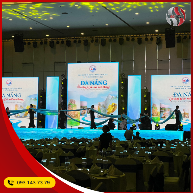 4S Hoàng Sa Việt cung cấp thiết bị sự kiện cho chương trình Họp Hội Đồng Hương Đà Nẵng 2026 tại ADORA
