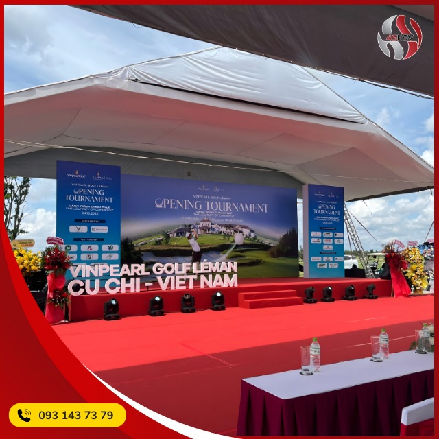 4S Hoàng Sa Việt – Đơn vị cung cấp âm thanh, ánh sáng và nhà bạt cho sự kiện Vinpearl Golf Léman 4S Hoàng Sa Việt – Đơn vị cung cấp âm thanh, ánh sáng và nhà bạt cho sự kiện Vinpearl Golf Léman