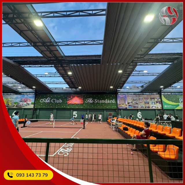 Các loại khán đài pickleball được 4S Hoàng Sa Việt cung cấp