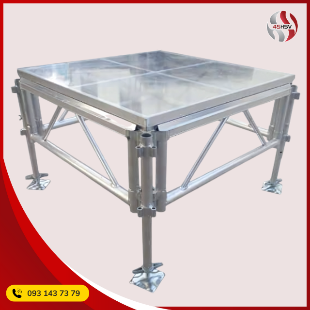 Cấu tạo của sân khấu kính cường lực Cấu tạo của sân khấu kính cường lực