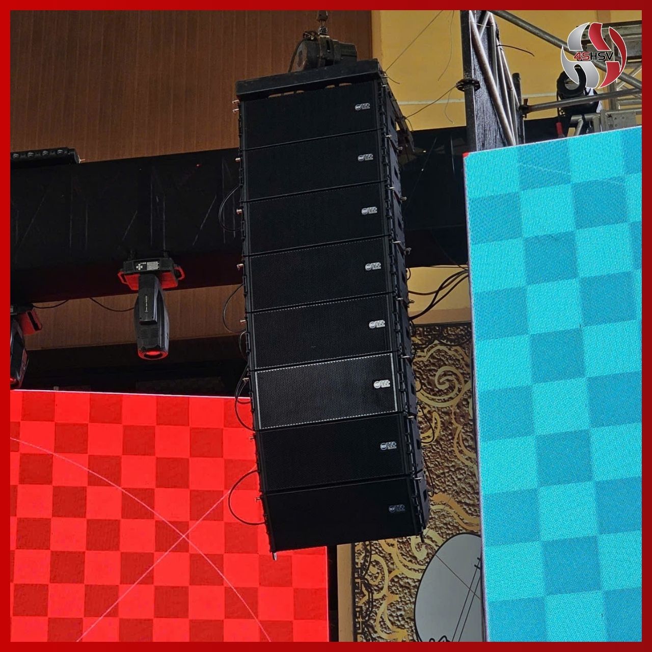 Cho thuê hệ thống âm thanh loa Châu Âu TTL33A Italy