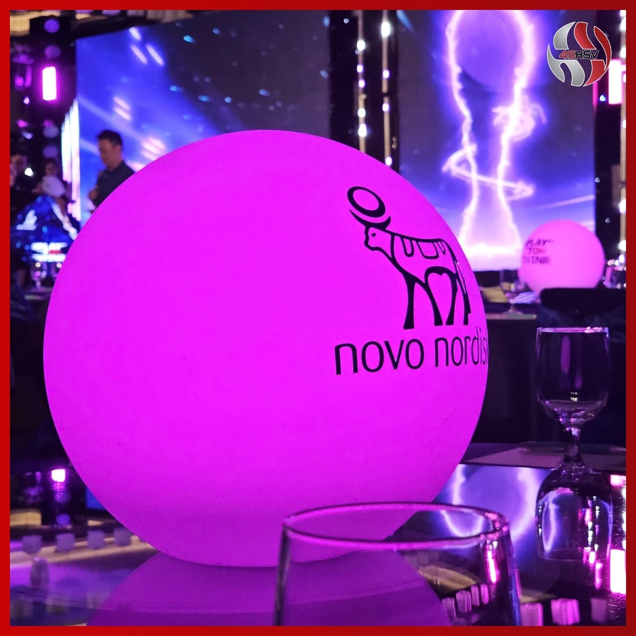 Keymoment sự kiện với LED Ball