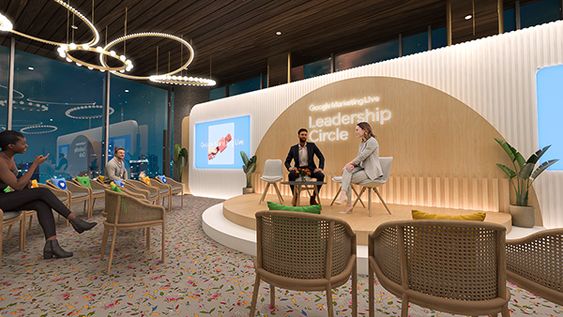 Không gian một buổi họp báo