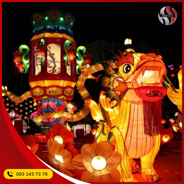 Không gian tết Trung Thu