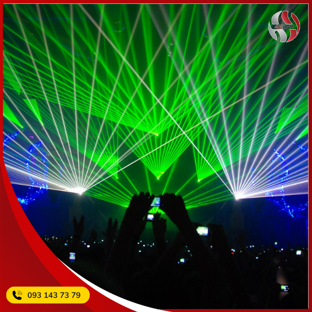 Laser sự kiện là gì Vì sao ngày càng được ưa chuộng