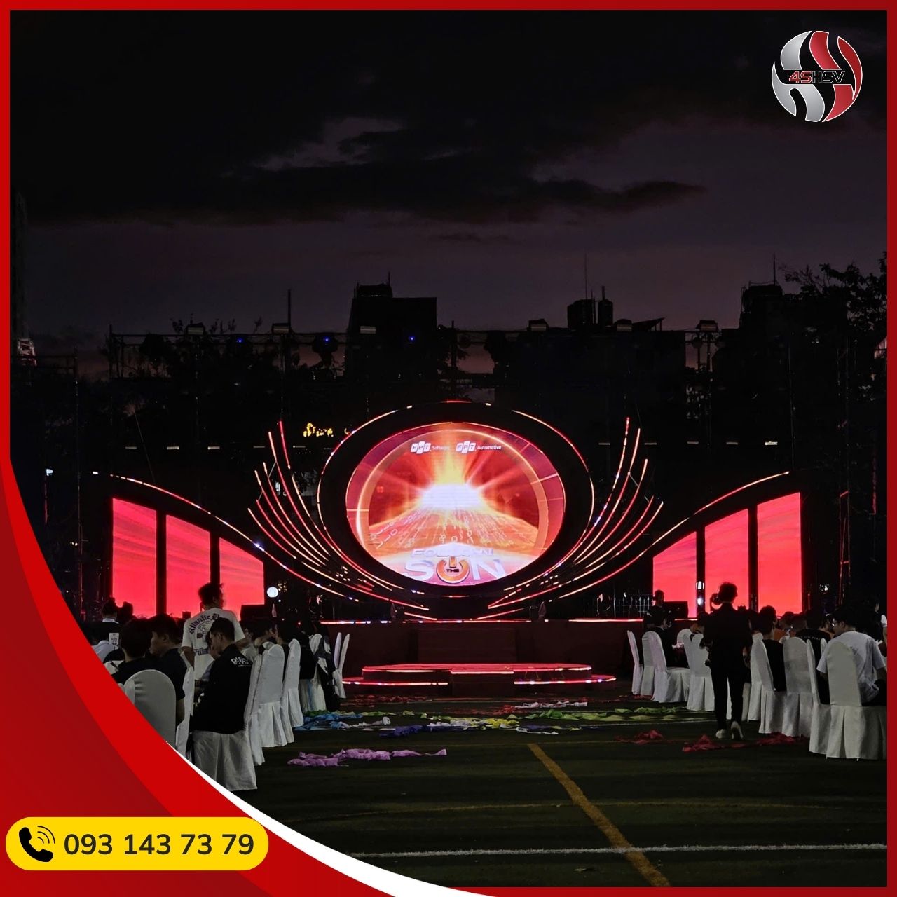 Màn hình LED P3 Outdoor sắc nét