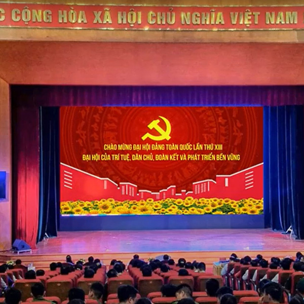 Màn hình led P3 trong hội trường và phòng họp