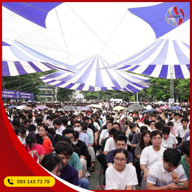 Nhà bạt lễ khai giảng Nhà bạt lễ khai giảng