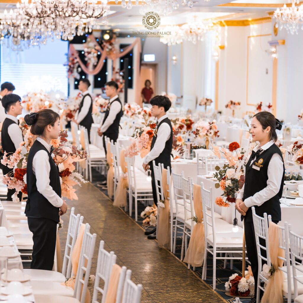 Quy trình tổ chức tiệc cưới tại nhà hàng cơ bản