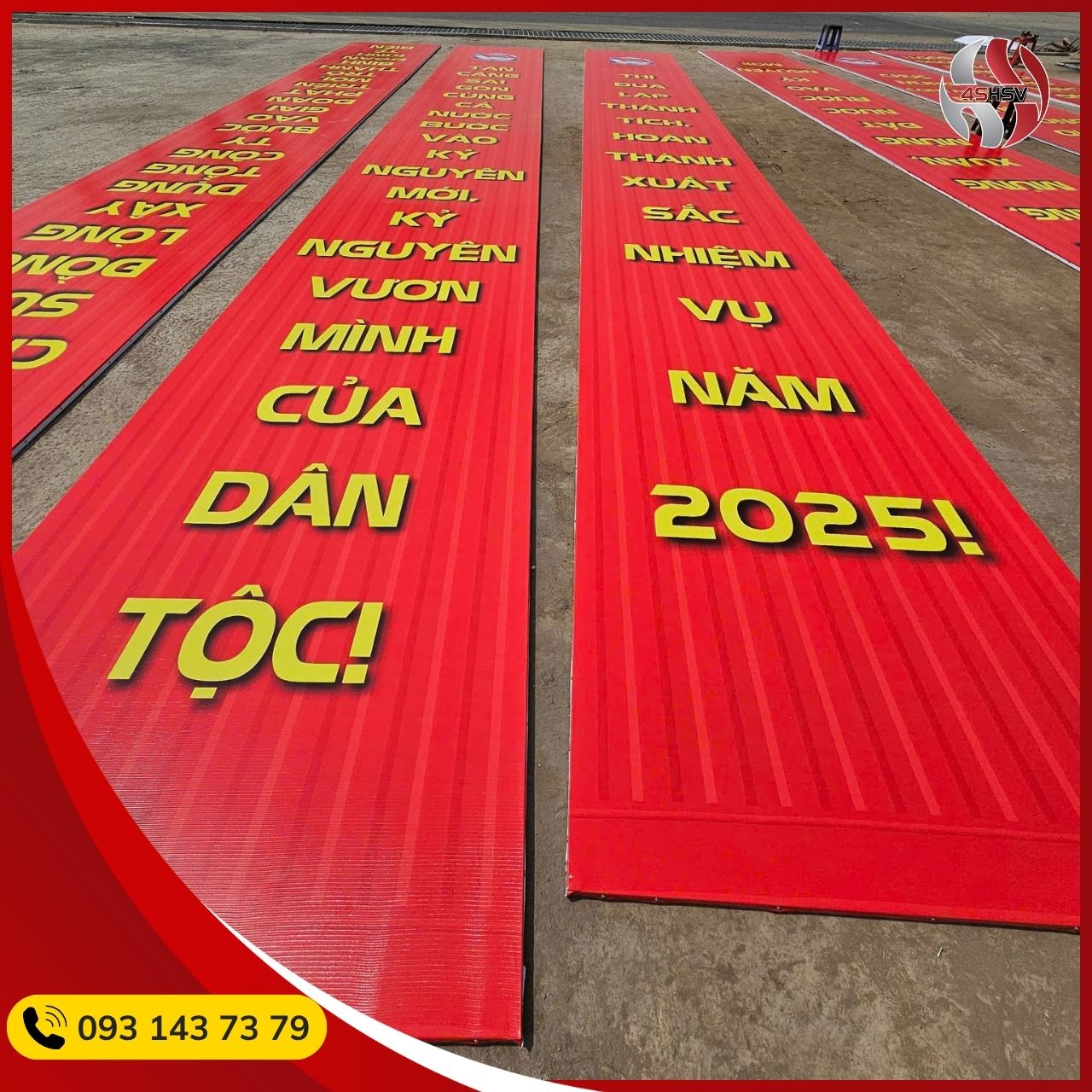 Sản xuất backdrop, phướn đủ kích thước theo thiết kế Sản xuất backdrop, phướn đủ kích thước theo thiết kế