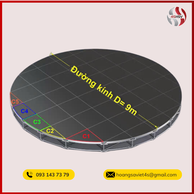 sân khấu tròn sân khấu tròn