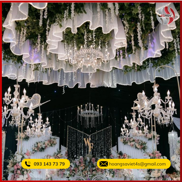 decor sân khấu cưới