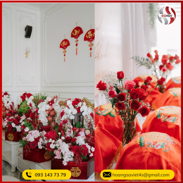 mâm quả đám hỏi