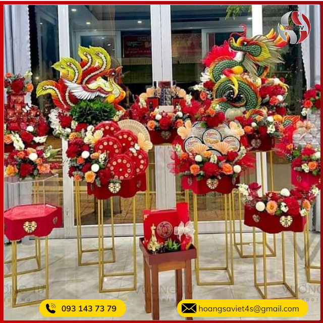 mâm quả lễ ăn hỏi