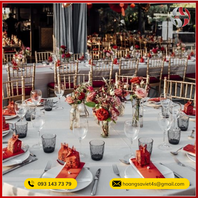 decor tiệc cưới