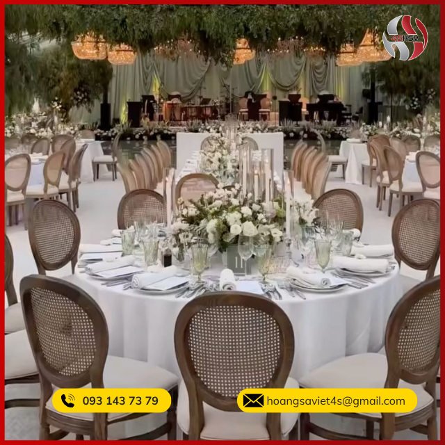 tiệc cưới ngoài trời