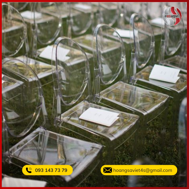 ghế ghost trong suốt