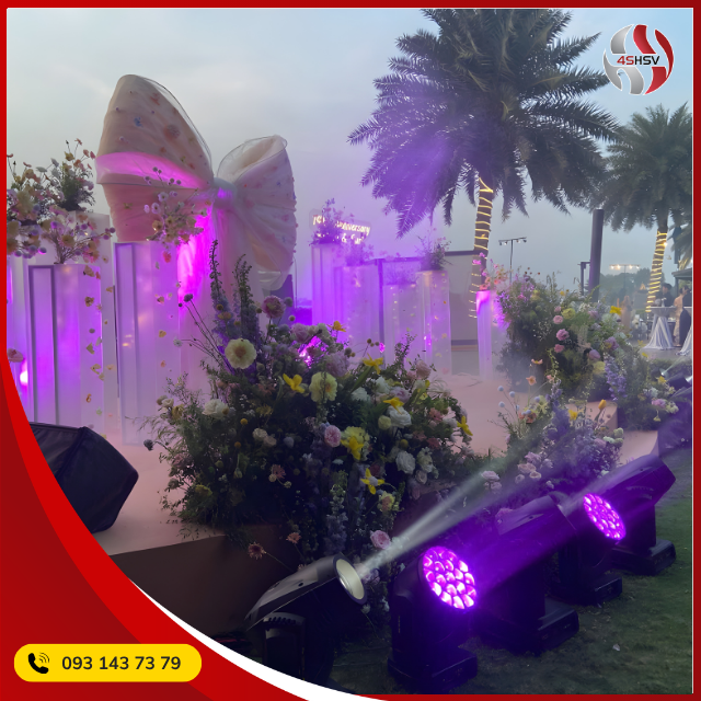 Tại sao âm thanh ánh sáng lại quan trọng trong show cầu hôn