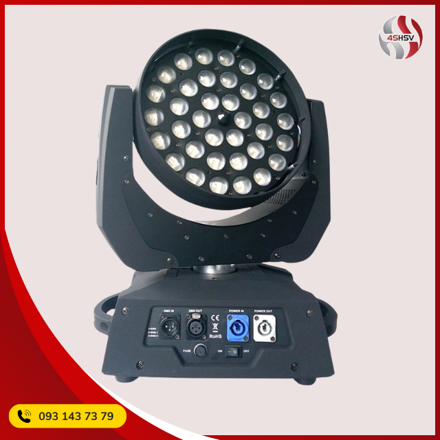 Thiết bị ánh sáng Moving wash led Thiết bị ánh sáng Moving wash led