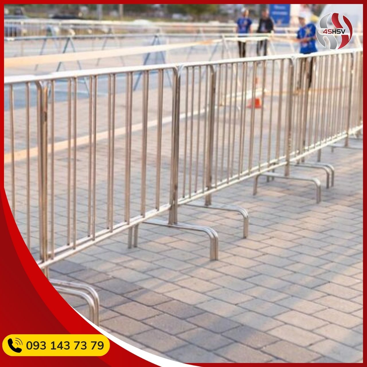 Thuê hàng rào rào chắn di động Thuê hàng rào rào chắn di động