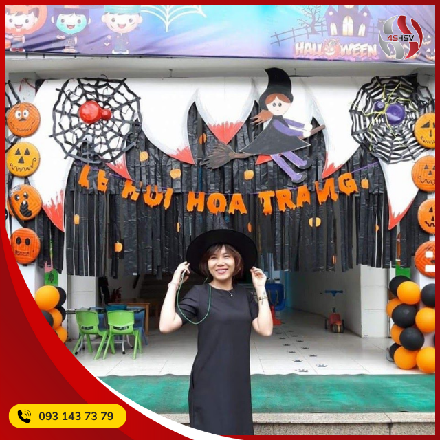 Trang trí không gian đậm chất Halloween Trang trí không gian đậm chất Halloween
