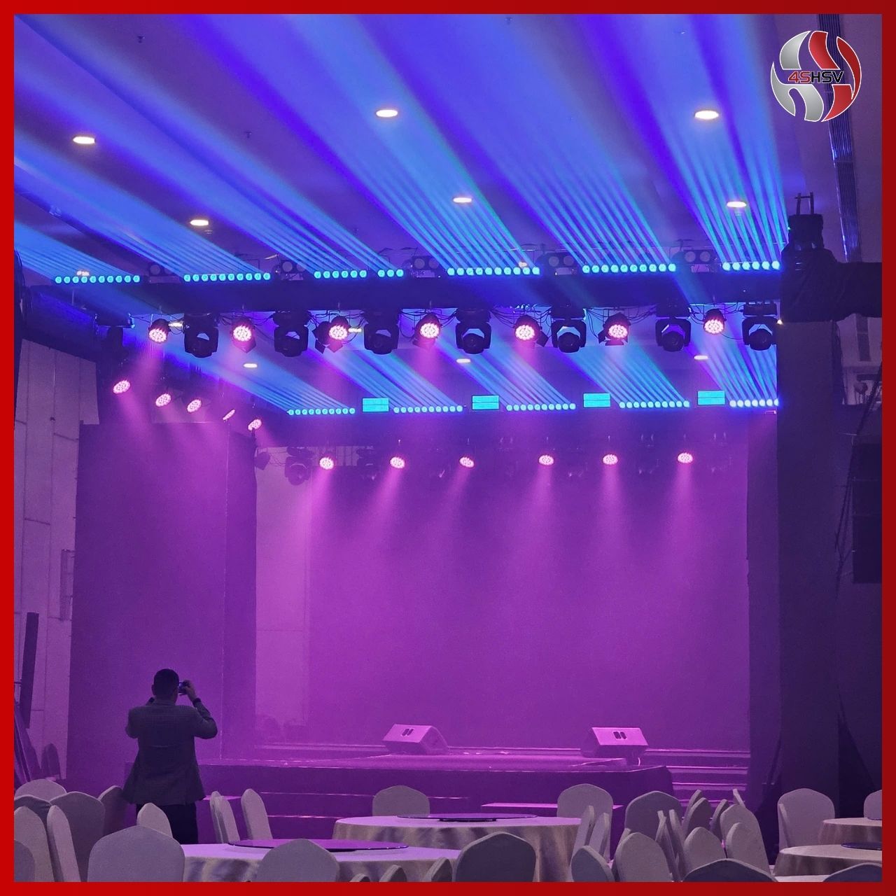 Ý tưởng sân khấu tiệc tất niên ấn tượng