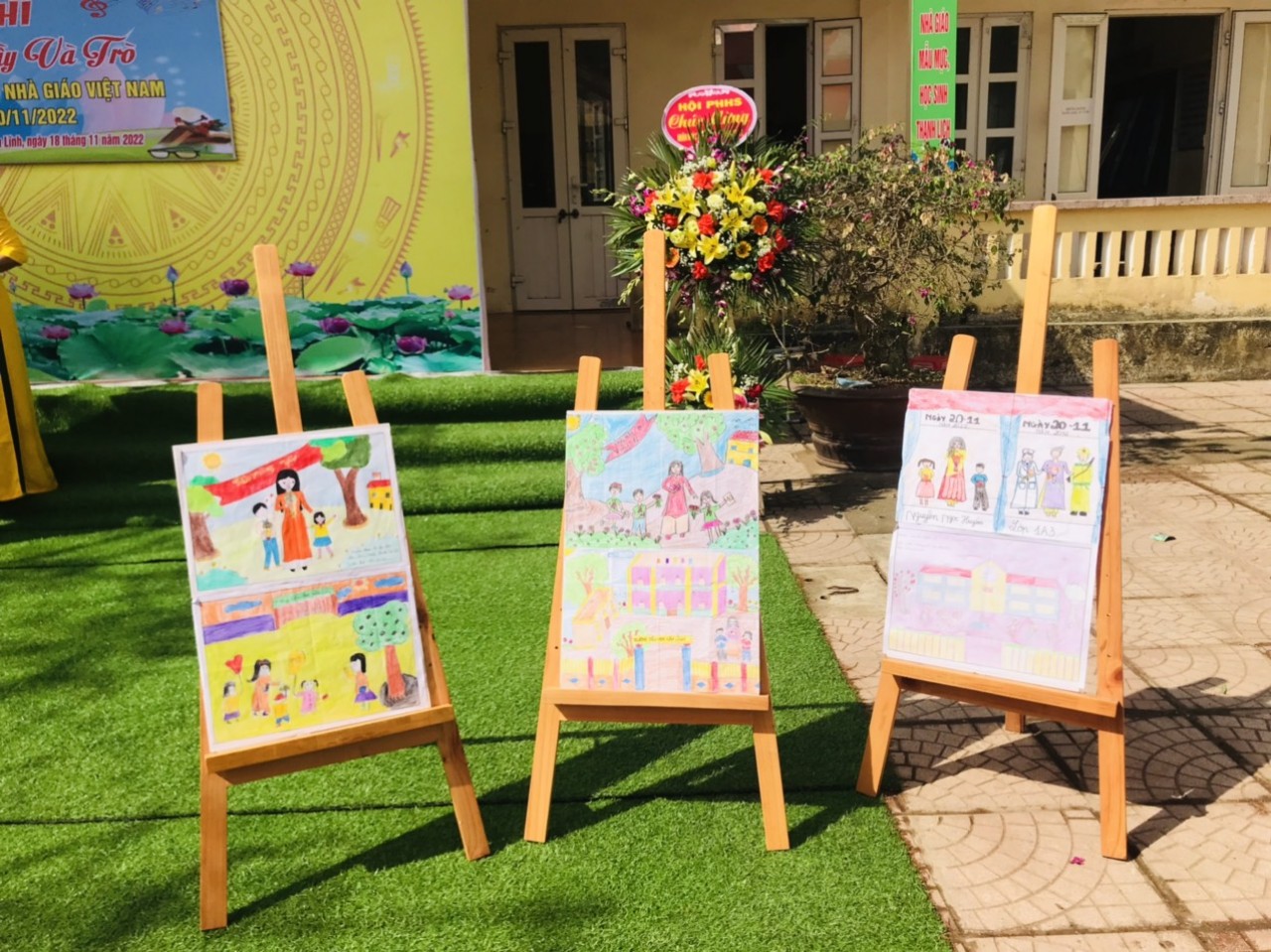 thi vẽ chào mừng ngày nhà giáo việt nam