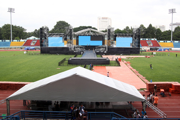 Địa điểm tổ chức lễ hội âm nhạc Địa điểm tổ chức lễ hội âm nhạc