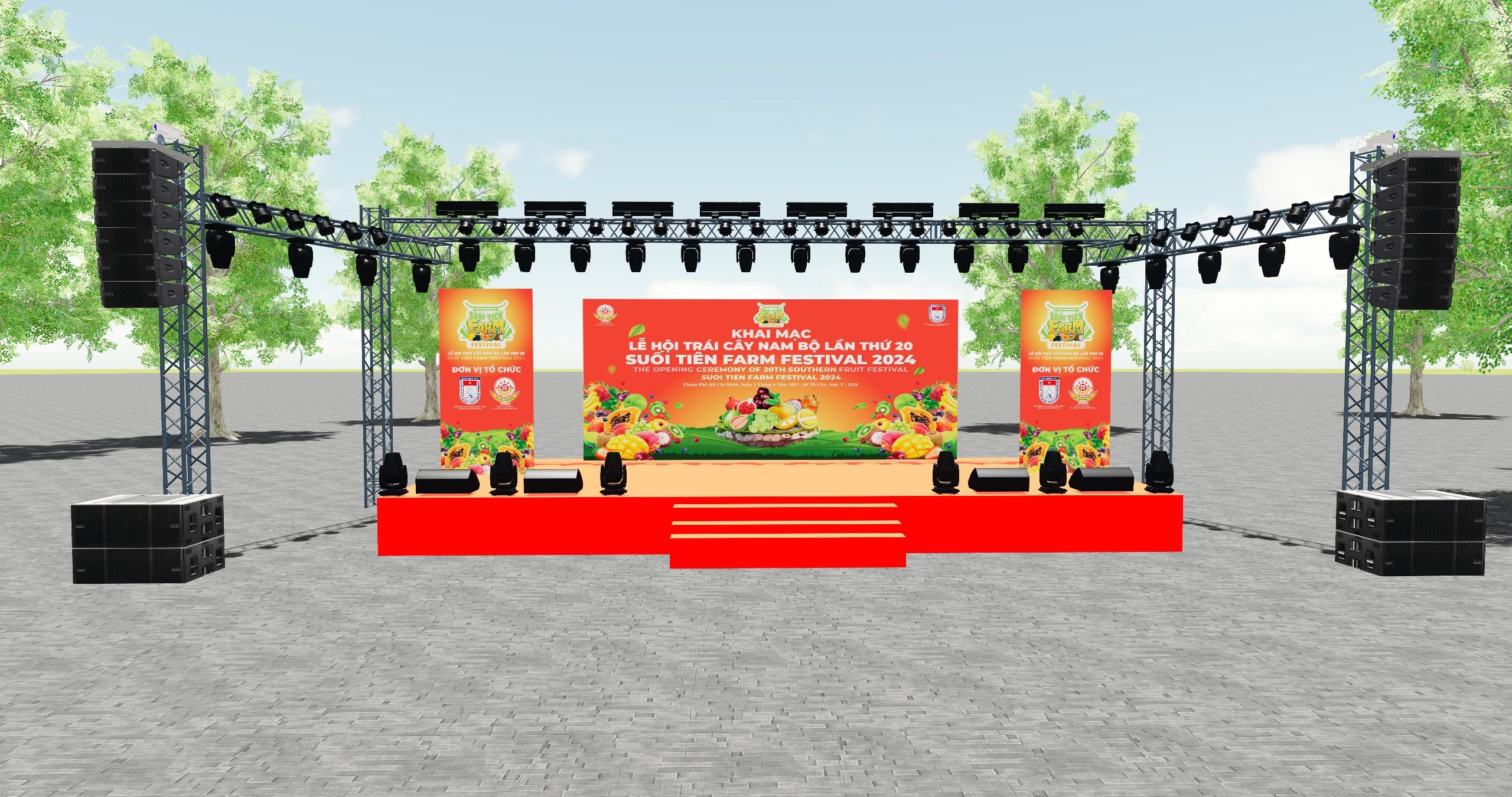 khung truss chữ U khung truss chữ U