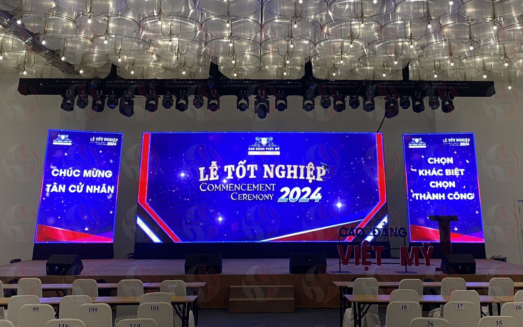 sân khấu sự kiện