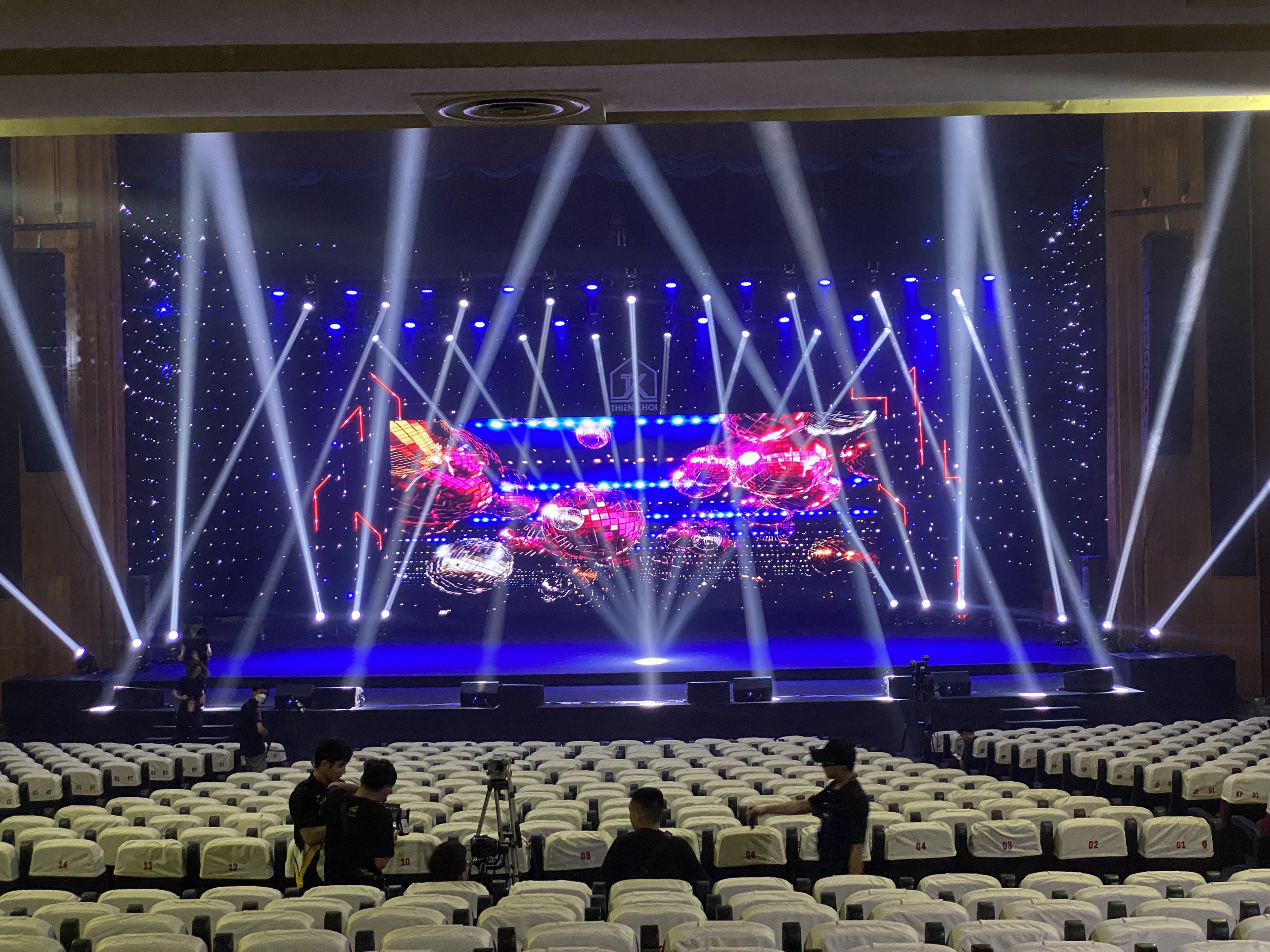 Sanh Khau in the house