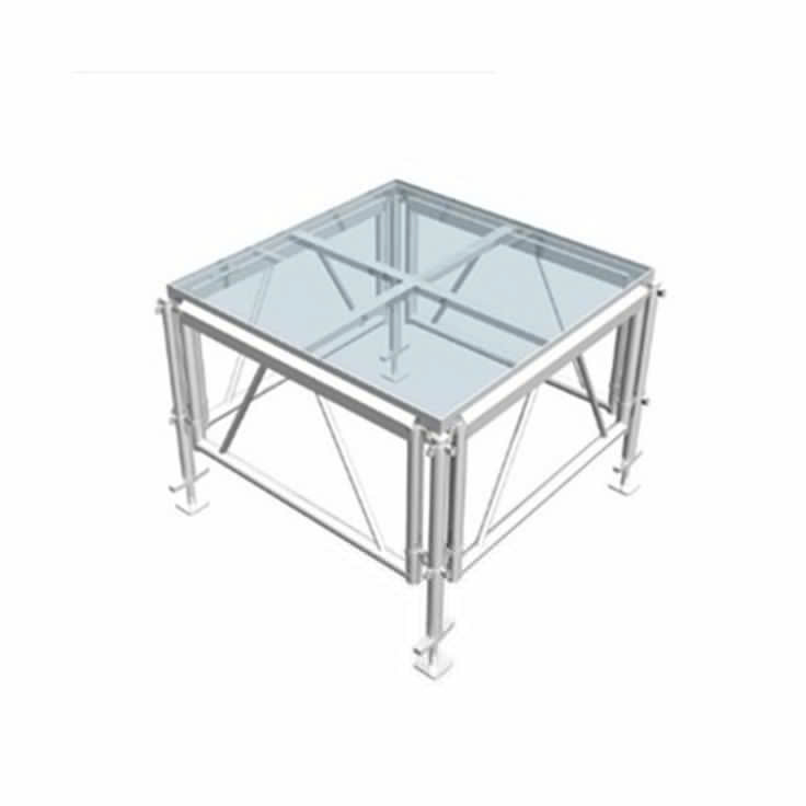 bục sân khấu trong suốt