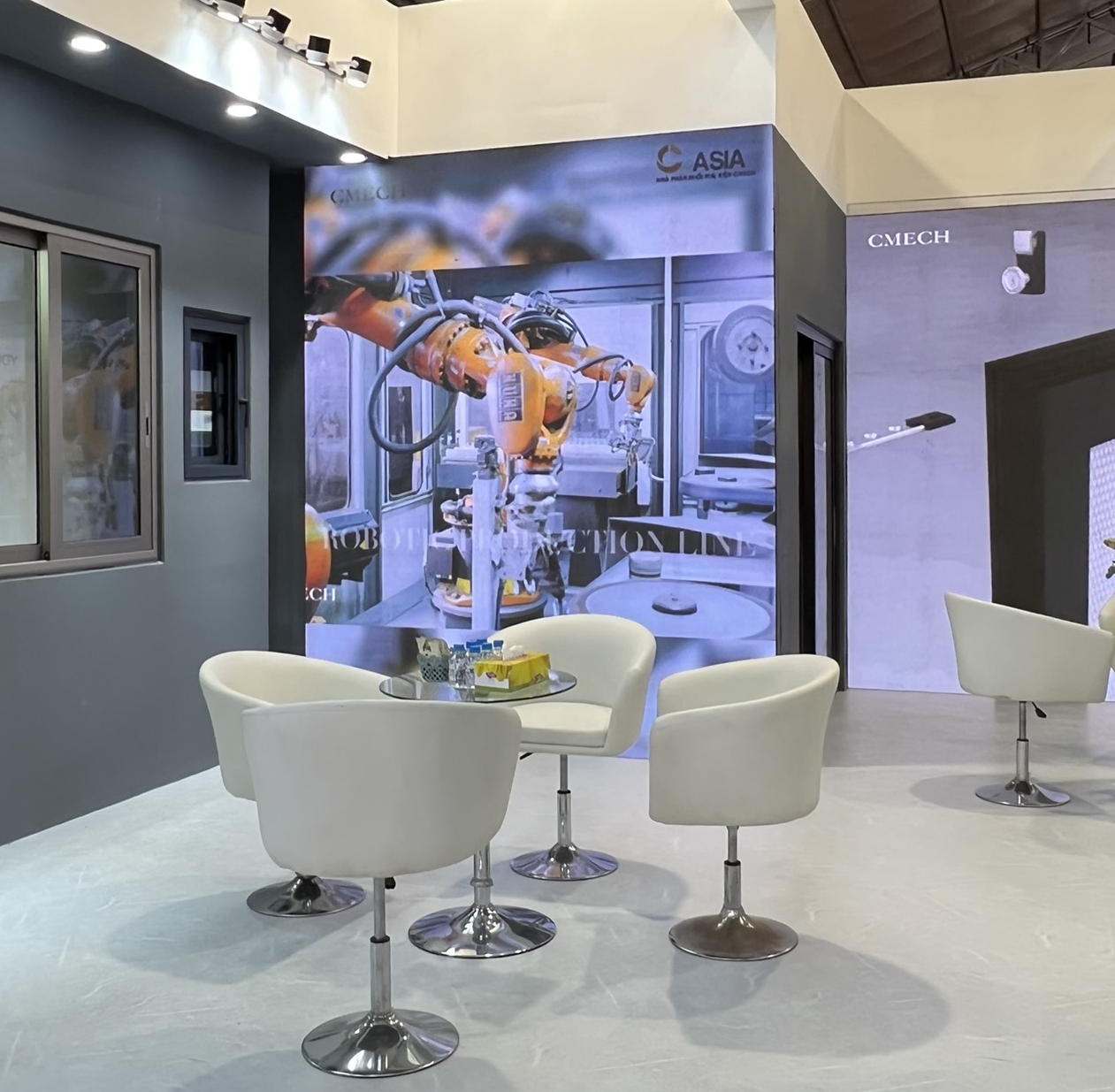 màn hình LED tại triển lãm