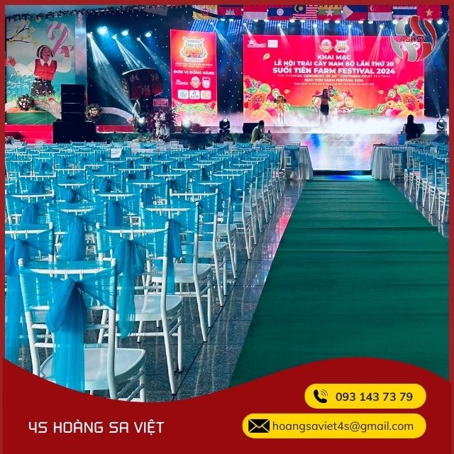 BÀN GHẾ SỰ KIỆN