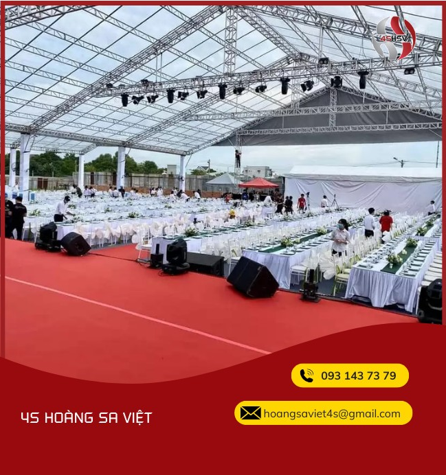 Cho thuê nhà bạt sự kiện Cho thuê nhà bạt sự kiện