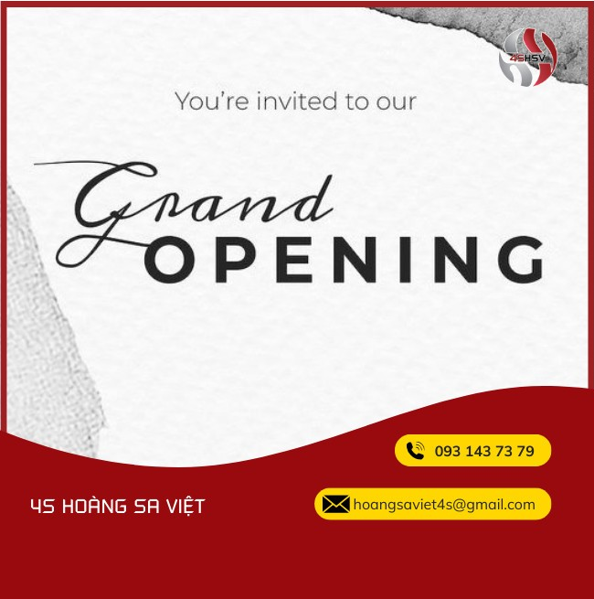 Tổ chức Lễ khai trương - Grand Opening