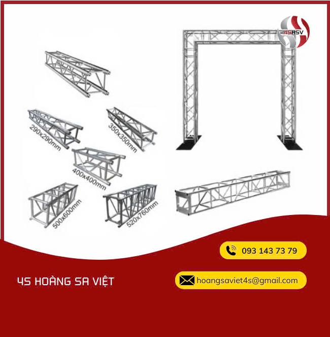 Giá mua & thuê khung truss sự kiện hiện nay Giá mua & thuê khung truss sự kiện hiện nay