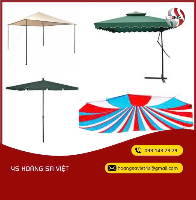 Các loại dù che sự kiện phổ biến hiện nay Các loại dù che sự kiện phổ biến hiện nay