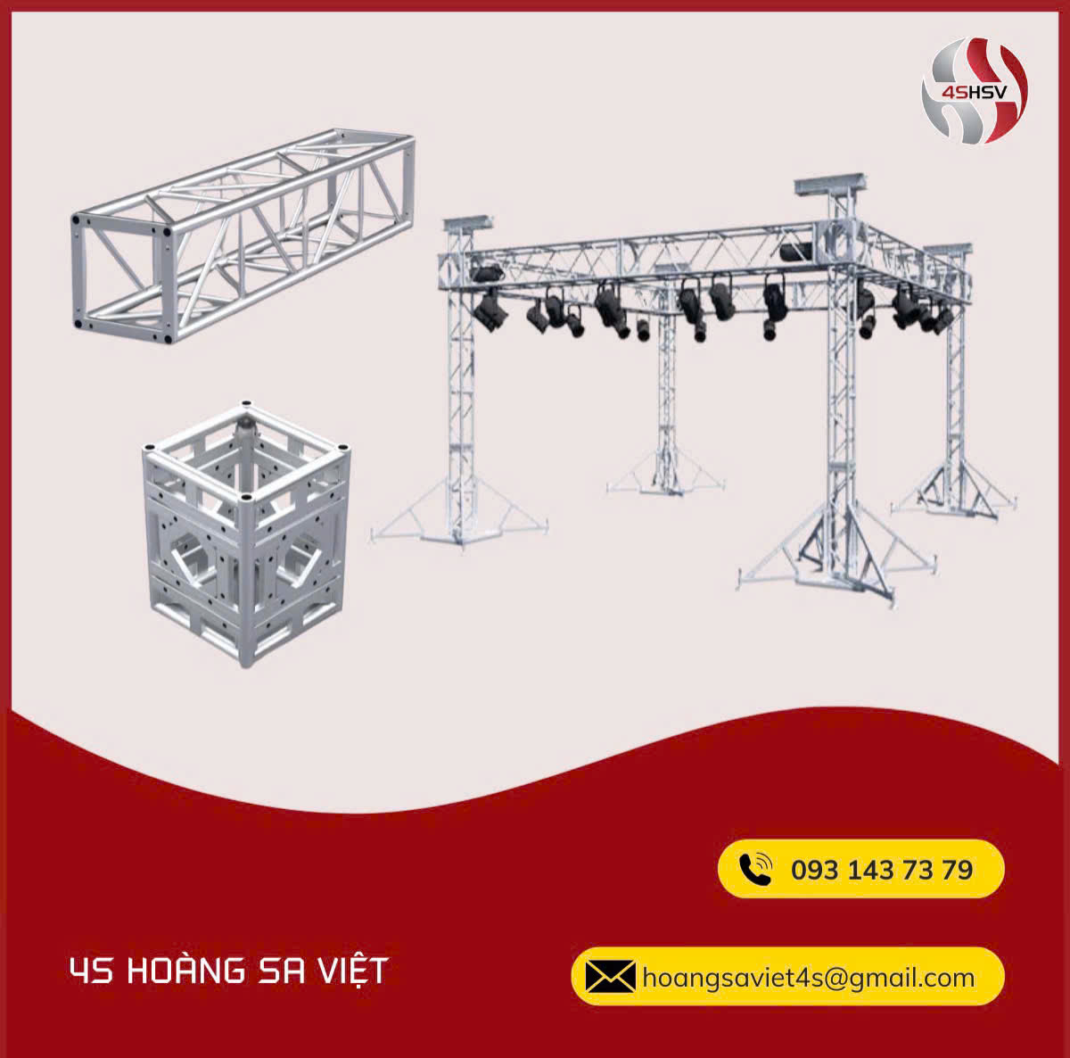 Khung truss nhôm sự kiện Khung truss nhôm sự kiện