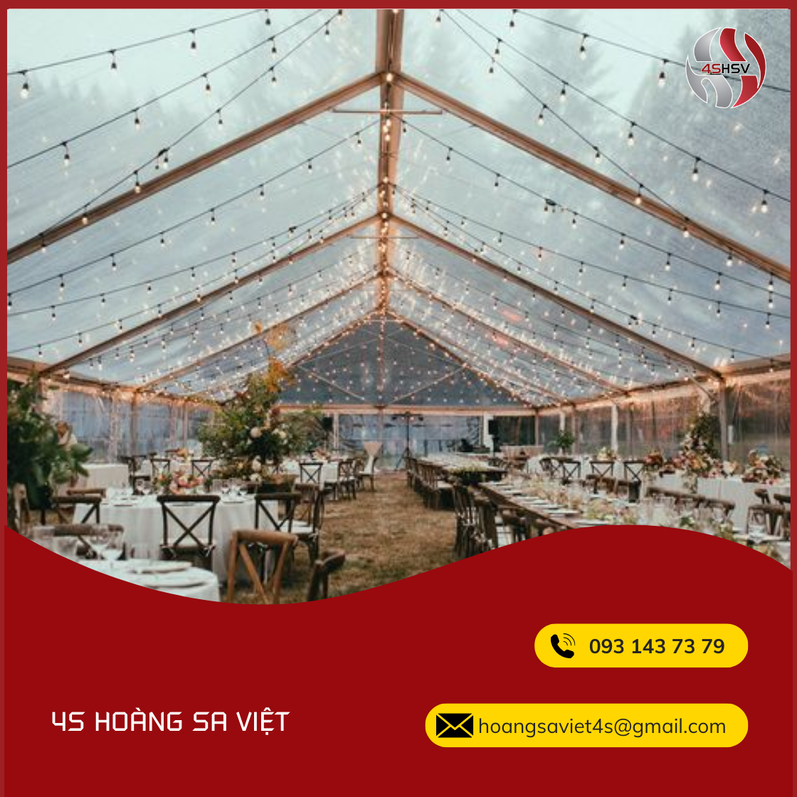 Nhà bạt mái trong - giải pháp sự kiện mùa mưa Nhà bạt mái trong - giải pháp sự kiện mùa mưa