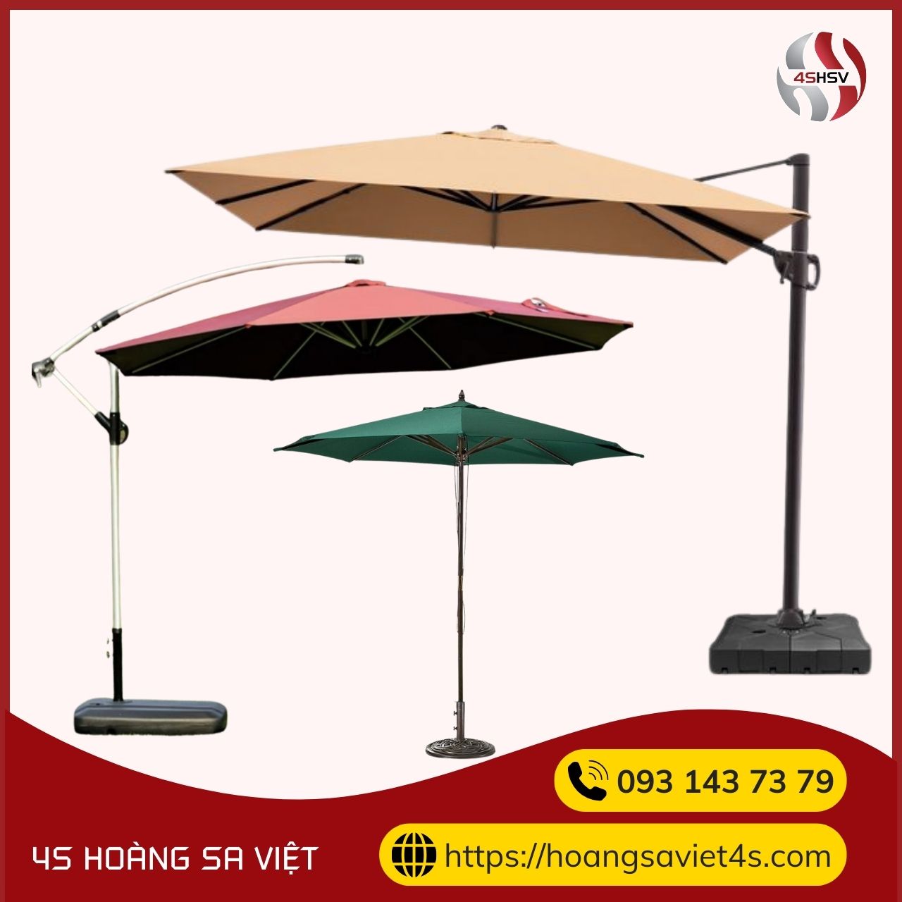 Bán ô dù che nắng mưa ngoài trời đa dạng giá rẻ Bán ô dù che nắng mưa ngoài trời đa dạng giá rẻ