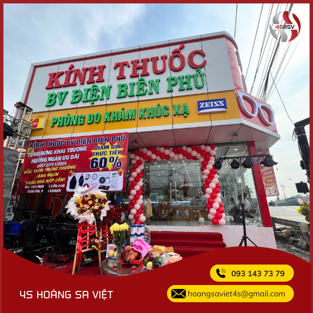 Khai Trương Kính Thuốc BV Điện Biên Phủ