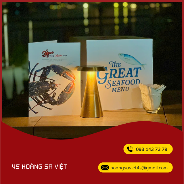 The Great Seafood Menu - Tiệc hải sản của Lãnh sự quán Anh tại VN