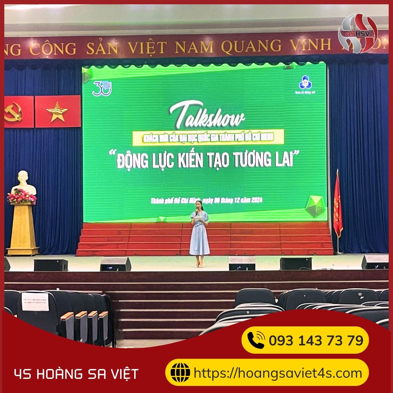 Talkshow với chủ đề “Động lực kiến tạo tương lai” ĐHQG-HCM