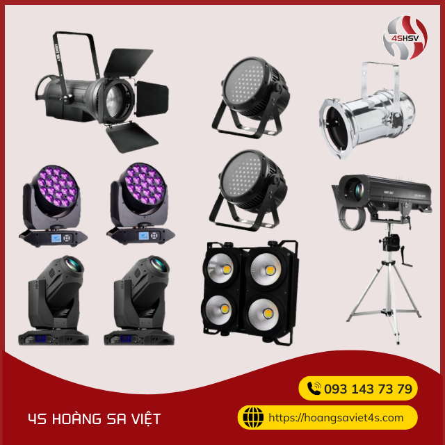 Danh Sách Đèn Sân Khấu Cần Thiết Cho Sự Kiện Danh Sách Đèn Sân Khấu Cần Thiết Cho Sự Kiện