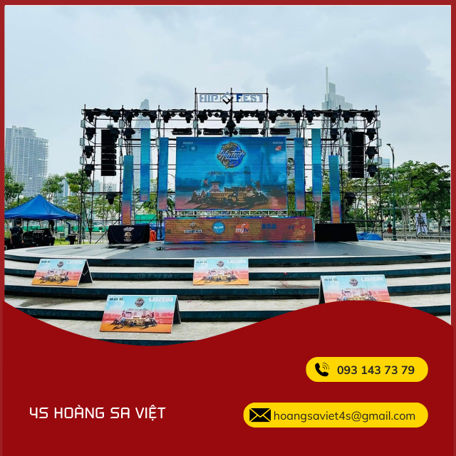 Cung cấp thiết bị cho sự kiện HIPFEST 2024