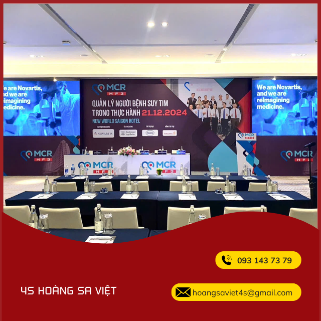 Cung cấp thiết bị cho Hội thảo Quản lý người bệnh suy tim trong thực hành