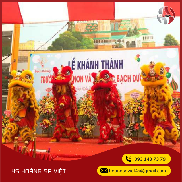 Đoàn Múa Lân Sư Rồng Chuyên Nghiệp - Giá Tốt Nhất