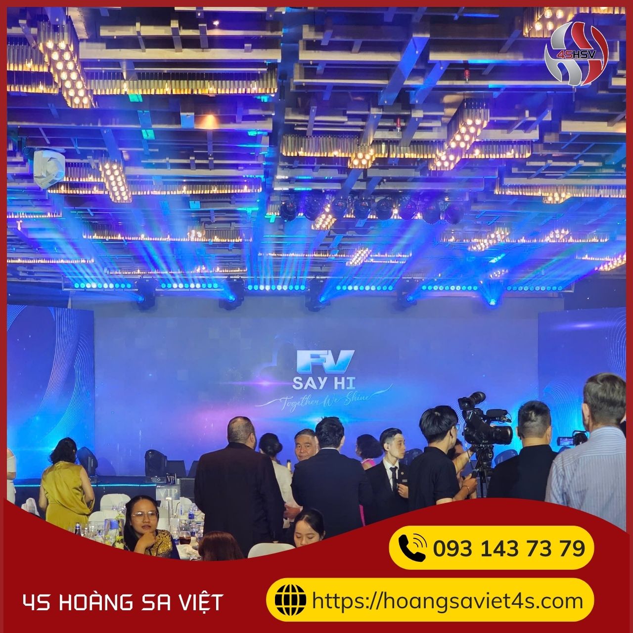 Cung cấp hệ thống Âm thanh, ánh sáng, màn hình LED sự kiện “FV Year End Party 2024”